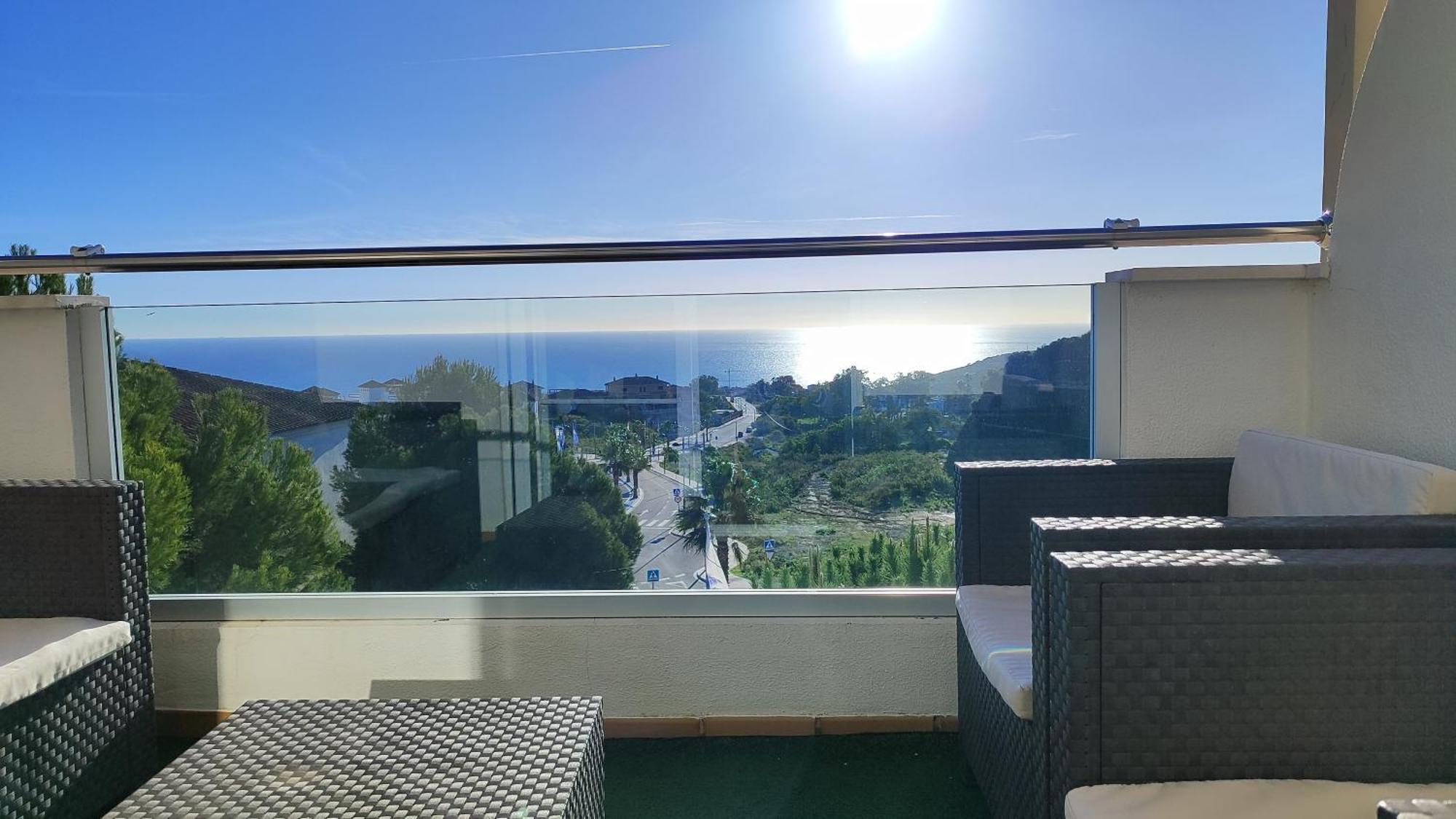 Atico Familiar Vistas Al Mar Apartman Manilva Kültér fotó